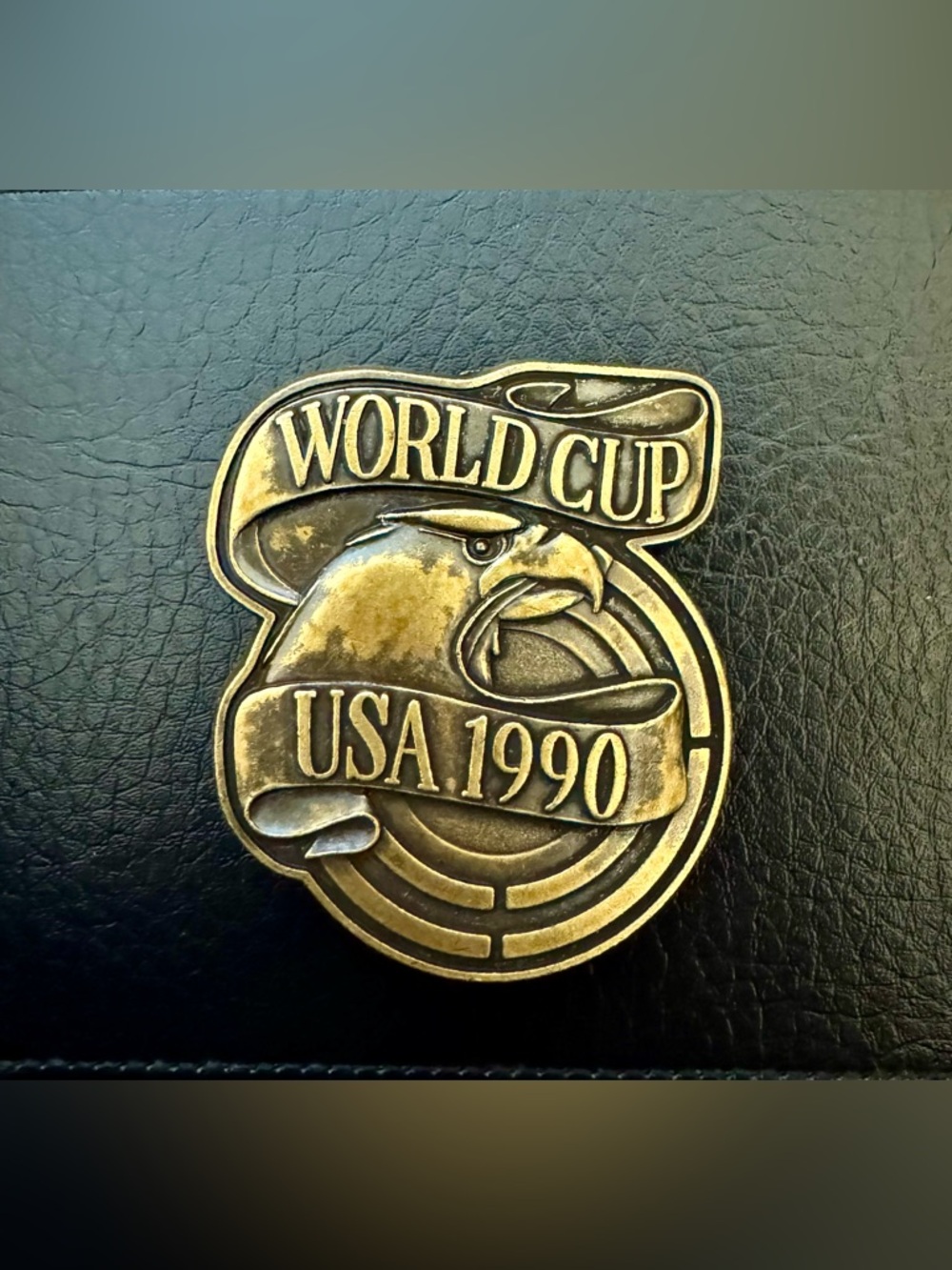 World Cup USA 1990 Commemorative Belt Buckle